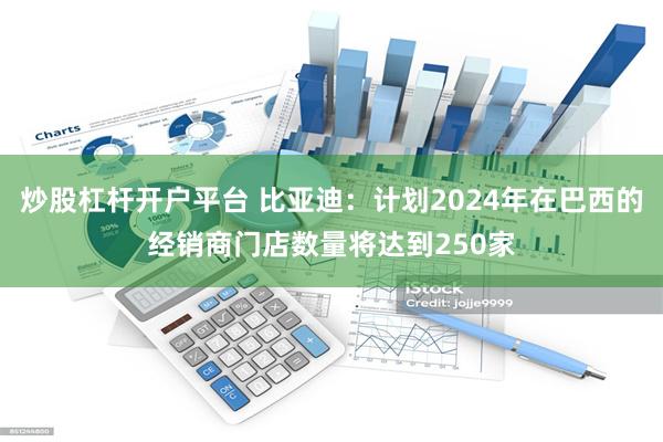 炒股杠杆开户平台 比亚迪：计划2024年在巴西的经销商门店数量将达到250家